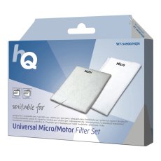 HQ Staubsaugerfilterset, Filter für Staubsauer Universal - Mikrofilter +  Motorfilter