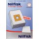 Nilfisk 4 Vlies Staubsaugerbeutel + 1 Filter für GM 200 / 300 / 400 Serie - Nr.: 81846000