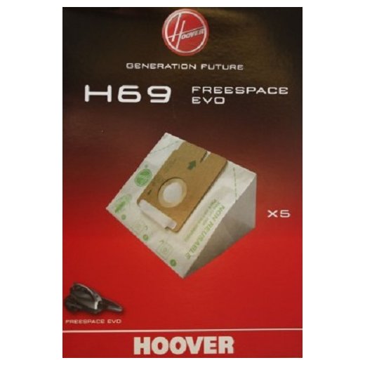 Hoover Original Staubsaugerbeutel H69 Freespace Evo H 69 - Nr.: 35601053