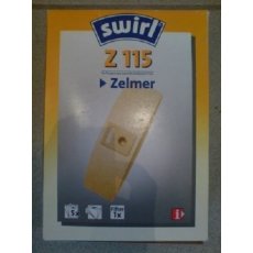 Swirl Staubsaugerbeutel Z115 / Z 115 f&uuml;r Zelmer Staubsauger Twist / AUSLAUF