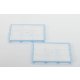 2x daniplus© Motorschutzfilter, Motorfilter waschbar passend für Siemens / Bosch 618907 Microsan