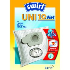 Swirl Staubsaugerbeutel UNI10NET / UNI 10 NET für...