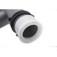 Staubsauger Klick Schlauch, Reparaturschlauch Universal 32mm / 1,8 Mtr., Silber