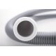 Staubsauger Klick Schlauch, Reparaturschlauch Universal 32mm / 1,8 Mtr., Silber