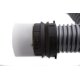Staubsauger Klick Schlauch, Reparaturschlauch Universal 32mm / 1,8 Mtr., Silber