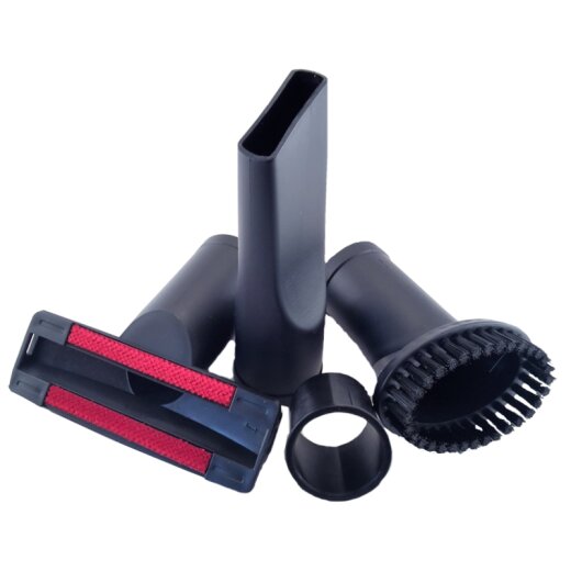 daniplus 4 tlg. Düsenset mit Fugendüse, Pinsel, Polsterdüse, Düse für Staubsauger 32mm + 35mm