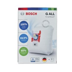 Bosch Staubsaugerbeutel Typ G All für fast alle Bosch Staubsauger - Nr.: 17003048, ersetzt 17000940, BBZ41FGALL