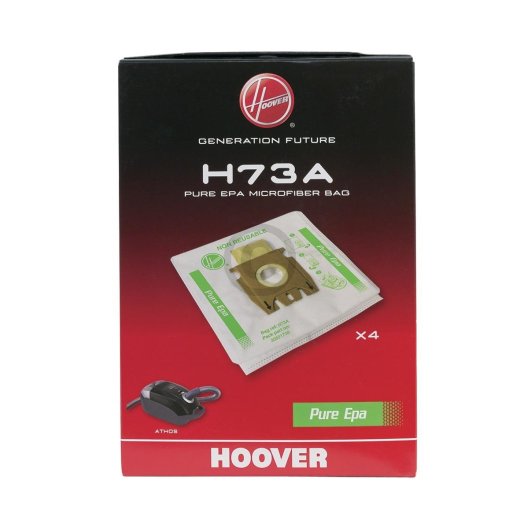 Hoover Staubsaugerbeutel H73 Pure Epa für Staubsauger Athos - Nr.: 35601738