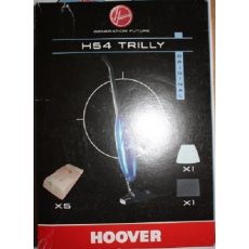 5 Staubsaugerbeutel Hoover H54 Trilly Original - Nr.: 09199522