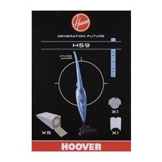 5 Staubsaugerbeutel Papier Hoover H59 Athyss Junior Original - Nr. 35600279