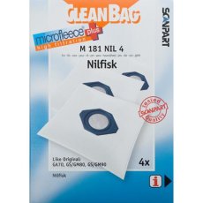 CleanBag Staubsaugerbeutel M181NIL4 für Nilfisk...