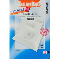 Cleanbag Staubsaugerbeutel 4 St&uuml;ck + 1 Filter,...