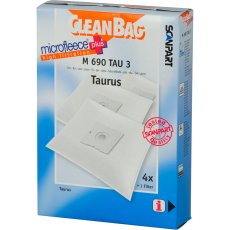 Cleanbag Staubsaugerbeutel 4 St&uuml;ck + 1 Filter,...