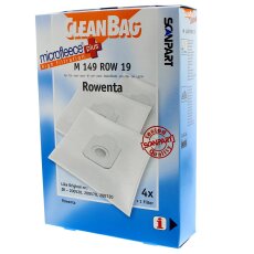 CleanBag Staubsaugerbeutel M149ROW19 für Rowenta...
