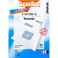 Scanpart CleanBag 4x Staubsaugerbeutel + 1 Filter  M 180 ROW 18, Nr. 26.822.091.80