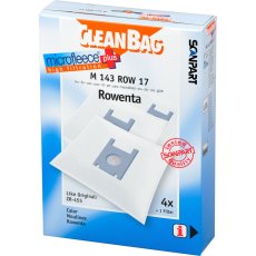 Scanpart CleanBag 4xStaubsaugerbeutel + 1 Filter M143 ROW...
