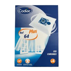 Codiac 4 Vlies Staubsaugerbeutel Ref 64 Plus kompatibel...