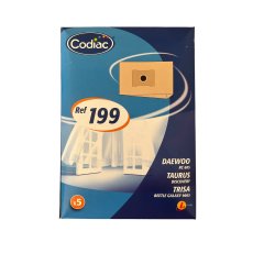Codiac 5 Staubsaugerbeutel Ref 199 für Daewoo,...