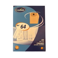 Codiac 5 Staubsaugerbeutel Ref 64 für Eio, Chromex...