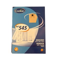 Codiac Staubsaugerbeutel Ref 545 für Moulinex,...