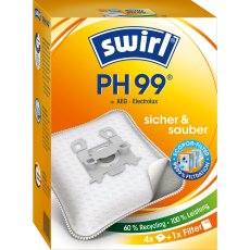 Swirl PH99 / PH 99 EcoPor Staubsaugerbeutel kompatibel...