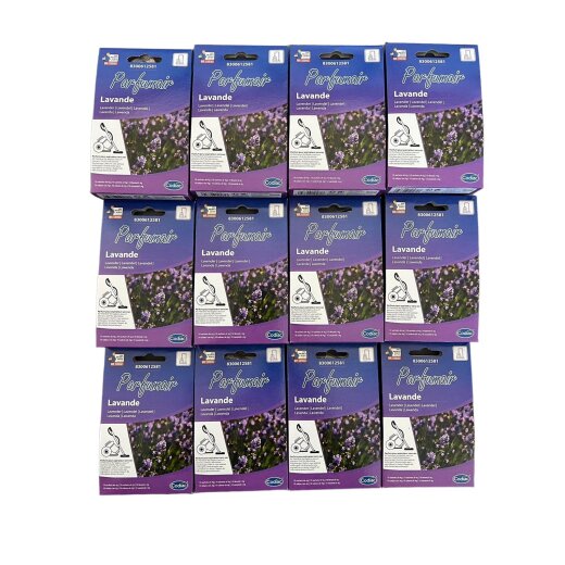 12x Codiac Parfumair Duftperlen Staubsaugerduft Lavendel 10x4 Gramm, Nr. 8300612581