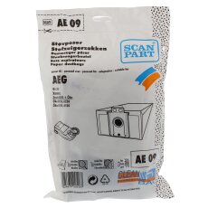 ScanPart AE09 - 5 Staubsaugerbeutel passend für AEG...
