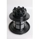 daniplus© Filter, Staubsaugerfilter Höhe 19,5 cm für Siemens Bosch BSG5... - Nr.: 00708278, 708278