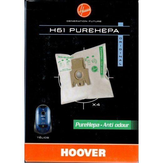 Hoover Staubsaugerbeutel H61 Purehepa f&uuml;r Staubsauger Telios - Nr.: 35600398