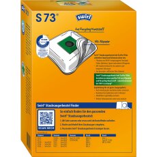3 Pakete Swirl Staubsaugerbeutel S73 / S 73 EcoPor für Siemens / Bosch Typ: GXXL