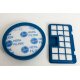 Candy Hoover Filter-Set, Staubsaugerfilter, Vormotor-Filter, Abluftfilter U64 - Nr.: 35601223