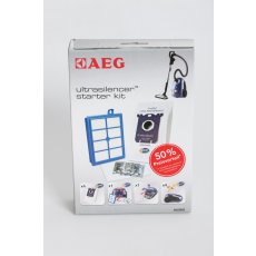 AEG Starter Kit AUSK 9 für UltraSilencer US Nr.: 900922964/3, ersetzt 900167095 / Staubsaugerbeutel, Staubbeutel GR201