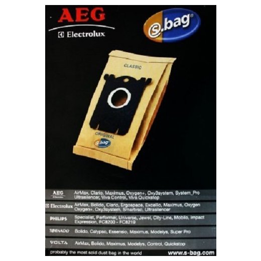 AEG Electrolux 5 Staubsaugerbeutel s.bag classic GR. 200 für System Pro ua.