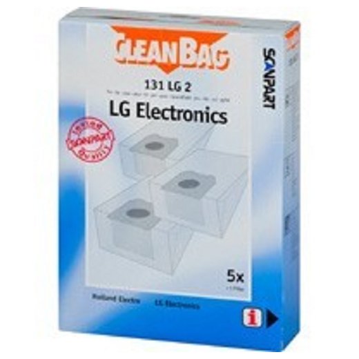 Cleanbag Staubsaugerbeutel 131LG2 für LG Electronics/Holland