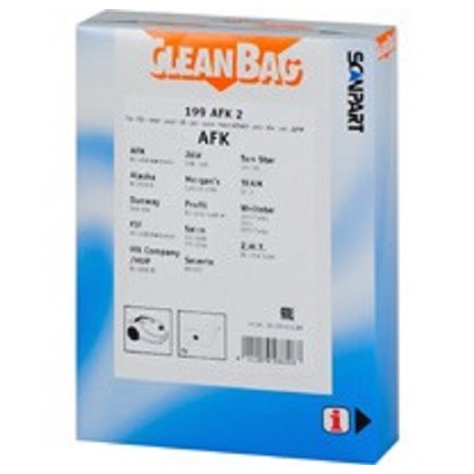 Cleanbag Staubsaugerbeutel 199AFK2 für AFK und andere