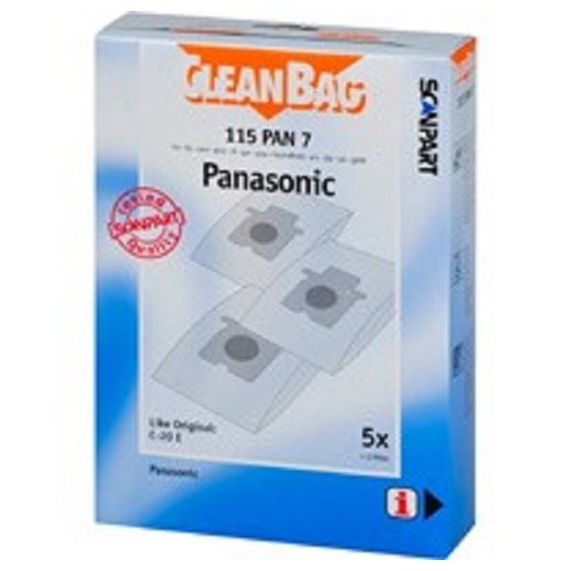 CleanBag Staubsaugerbeutel 115PAN7 für Panasonic Typ C-20E