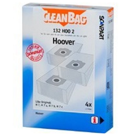 CleanBag Staubsaugerbeutel 132HOO2 für Hoover H7