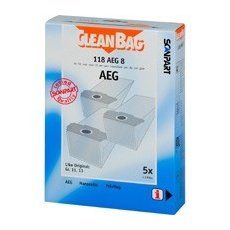 CleanBag Staubsaugerbeutel 118AEG8 für AEG