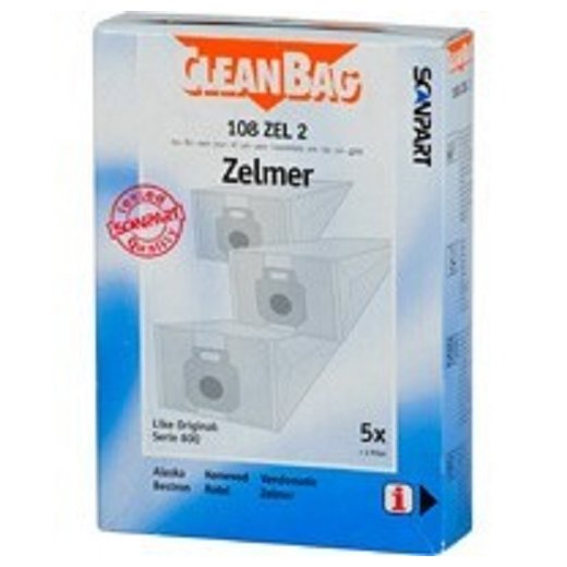 CleanBag Staubsaugerbeutel 108ZEL2 für Zelmer