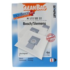 CleanBag Staubsaugerbeutel M172SIE22 für Siemens Bosch Typ P