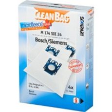 Cleanbag 4 Staubsaugerbeutel M174SIE24 für Bosch / Siemens Typ GXXL