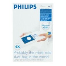 4 Original Staubfilterbeutel Philips FC8021/03 FC8021...